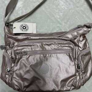 Kipling Crossbody Bag Medium Metallic Glow